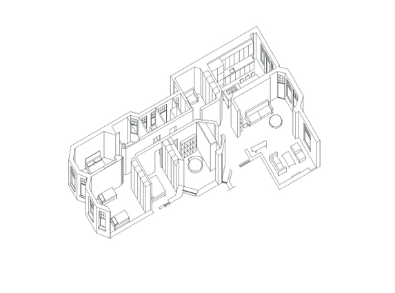 casa SB_97OC_assonometria_2011_10_18-Model